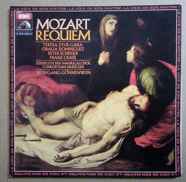 Mozart: Requiem - Consortium Musicum, EMI LP