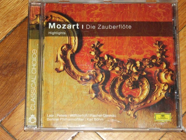 Mozart - Die Zauberflte Varzsfuvola cd