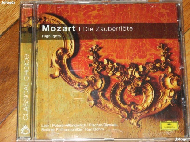 Mozart - Die Zauberflte Varzsfuvola cd