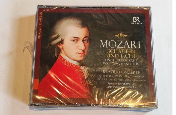 Mozart: - Shadow and Light - an audio biography 4XCD Box