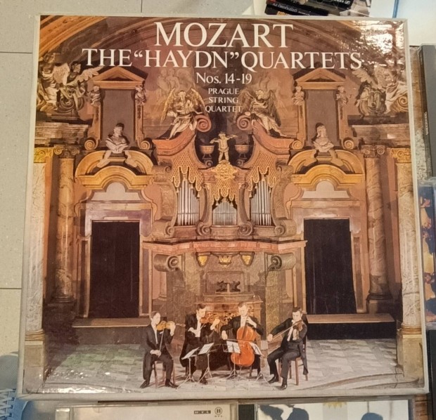 Mozart the Haydn quartets bakelit lemez