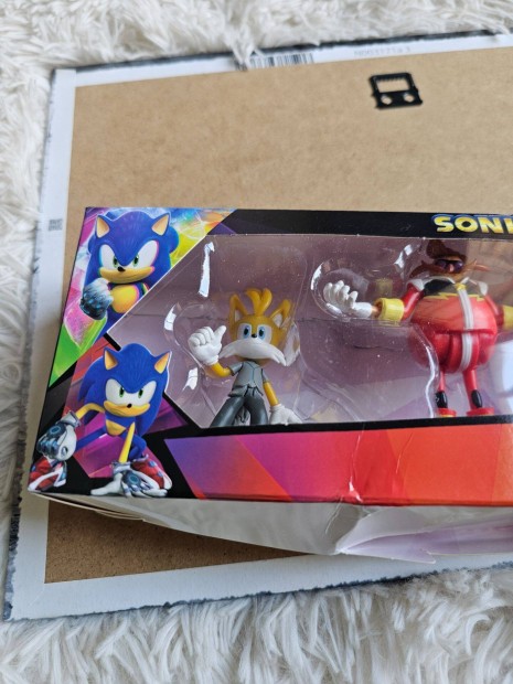 Mozgathat figurk Sonic Prime 4 Darab j dobozos