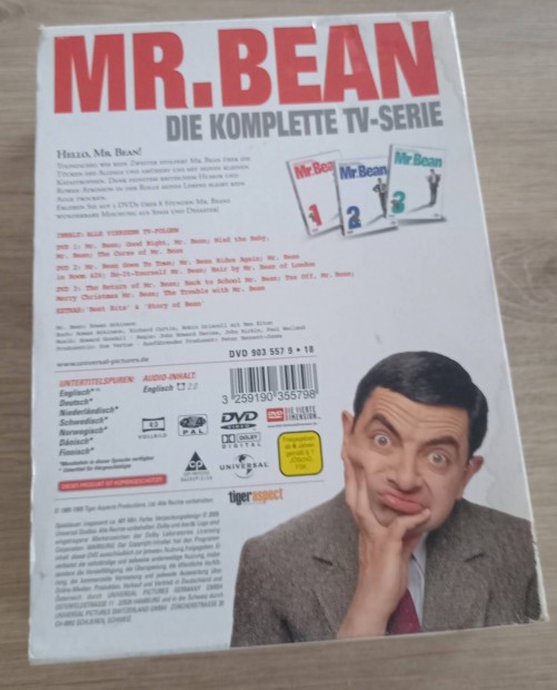 Mr Bean - A teljes sorozat - 3 dvd - díszdoboz