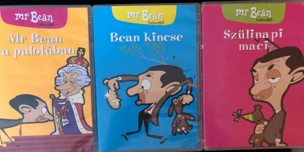 Mr. Bean kalandjai DVD 3 db egyben