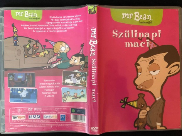 Mr. Bean kalandjai Szlinapi maci DVD