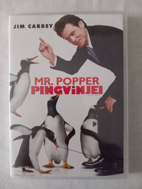 Mr. Popper pingvinjei DVD