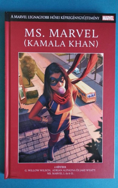 Ms. Marvel Kamala Khan A Marvel Legnagyobb Hsei Kpregny