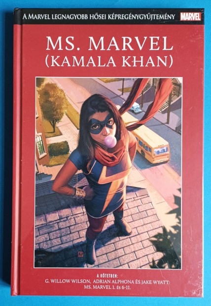 Ms. Marvel Kamala Khan Marvel Legnagyobb Hsei Kpregny j Flis!