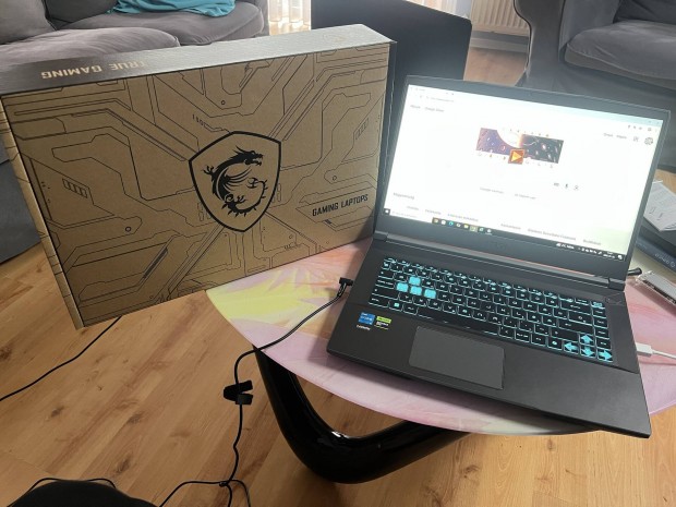 Msi Gamer laptop, vadonatj !