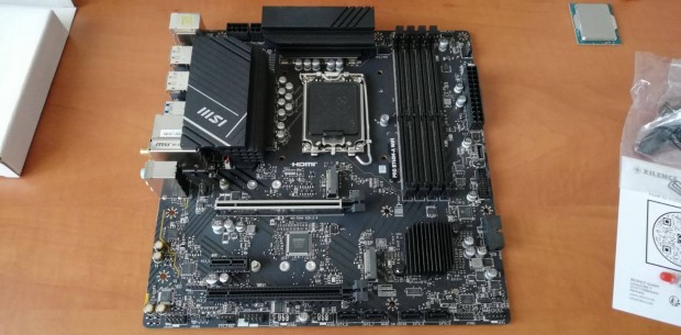 Msi Pro B760M-A WIFI DDR5 alaplap garancis