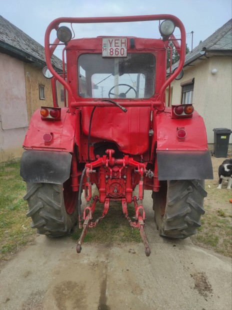 Mtz 50 , billentős pótkocsival