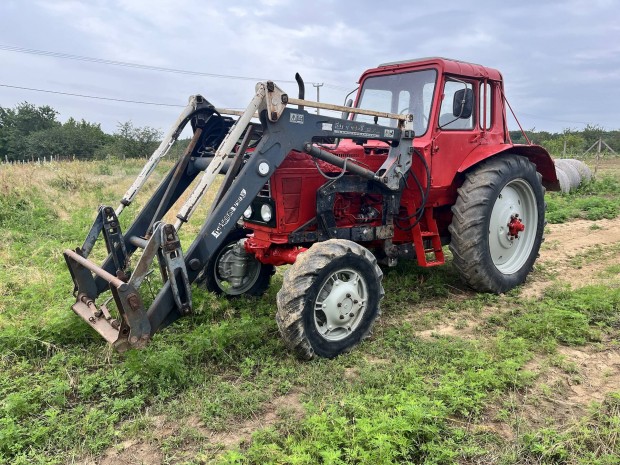 Mtz 82 homlokrakodval bobcat kistraktor traktor iseki