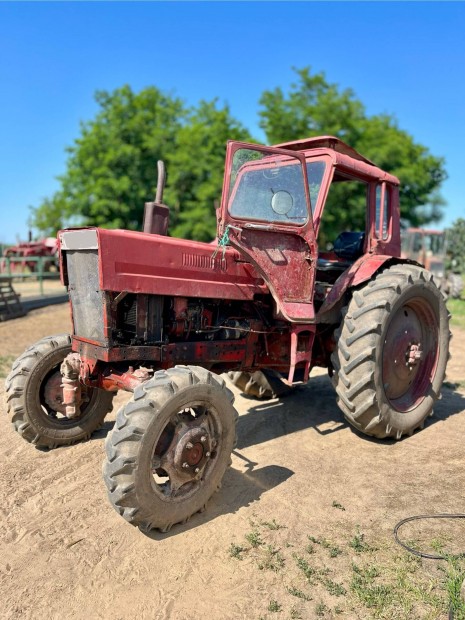 Mtz 82 piros rendszámos traktor