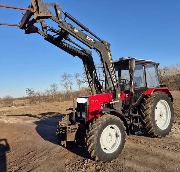 Mtz 892.2 traktor klms grammer Traclift homlokrakod 