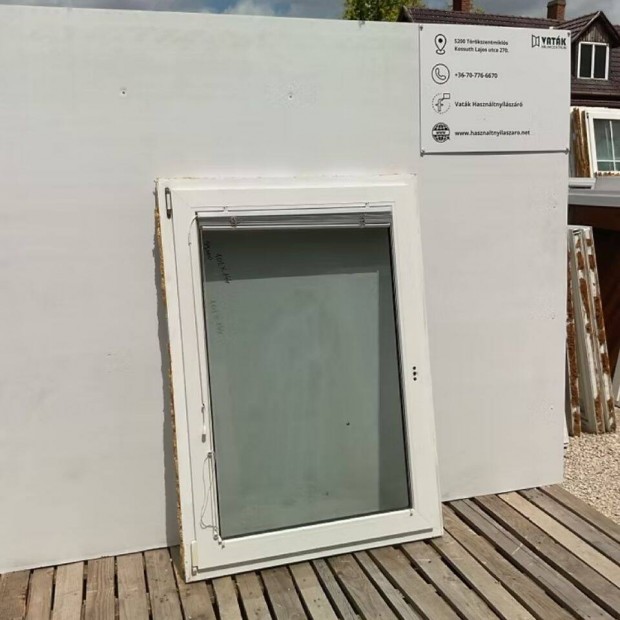 Műanyag ablak 102x144 bukó-nyíló 17 db