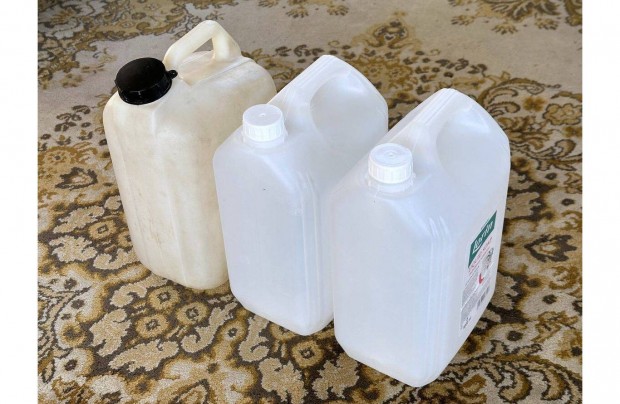 Manyag kanna 5 liter - 5 literes manyagkanna trol vztrol edny