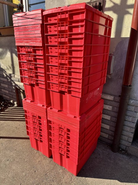 Manyag lda HDPE (40x60x33 cm) piros