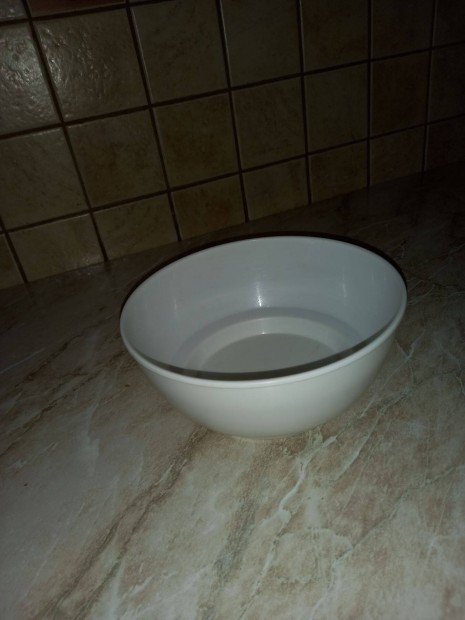 Műanyag leveses tál