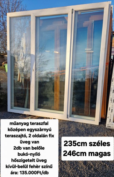 Manyag teraszfal 235*246