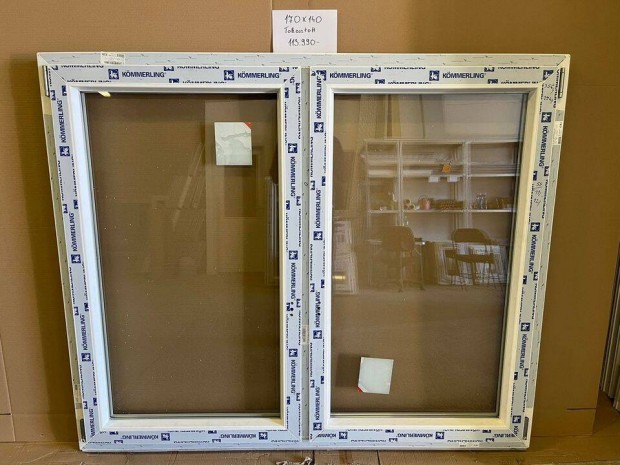 Műanyag tokosztós ablak 170 x 140 cm Eladó!