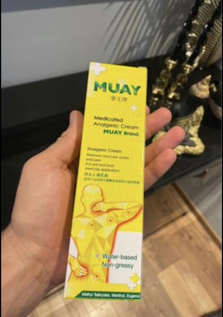 Muay Cream 100g - Muay krm - bemelegt krm sportolknak Thaifldrl