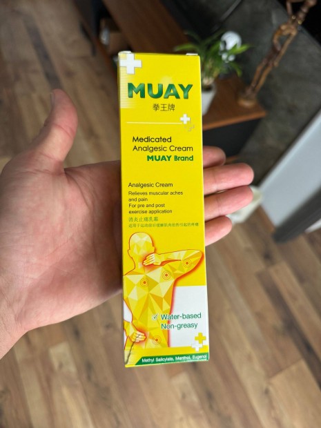 Muay Cream 100g - Muay krém - bemelegítő krém sportolóknak Thaiföldről
