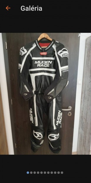 Mugen Race 54 es ketreszes ruha es tartozekok eladok.