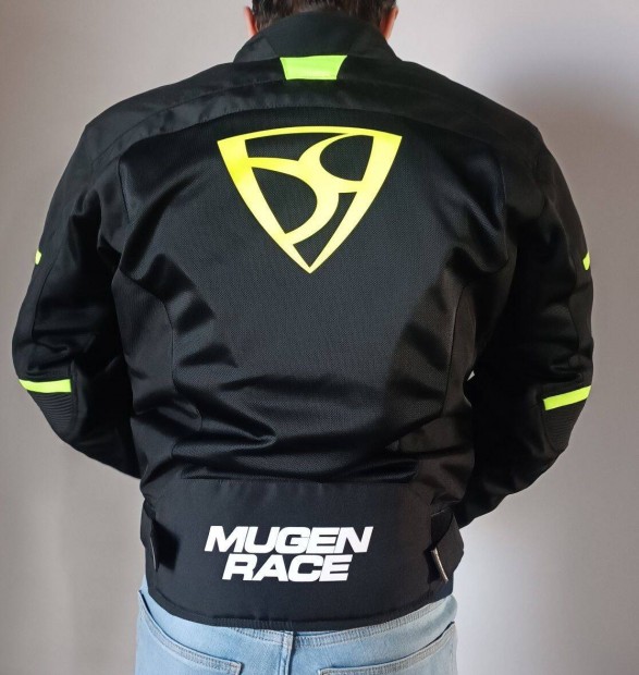 Mugen Race Motoros Textil Kab�t 1930 Mesh Fekete. M�ret: M