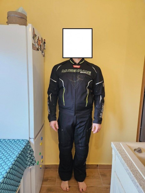 Mugenrace motoros szövet kabát és nadrág
