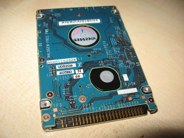 Működőképes Laptop IDE tűs HDD 40GB 2.5" Notebook Merevlemez Wincheste