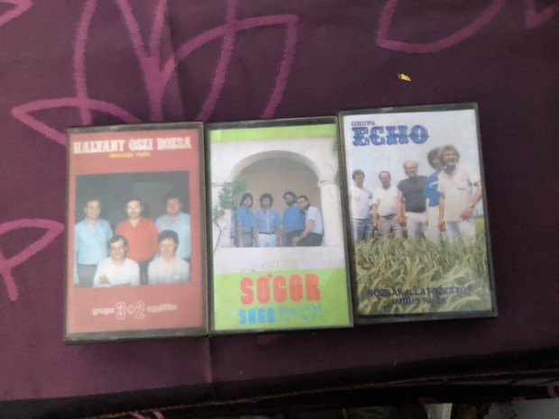 Mulatós zene kazetta 1000 Ft /db