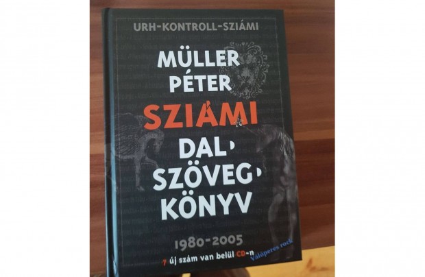 Mller Pter Szimi - Dalszvegknyv (CD-vel) URH/Kontroll/Szimi