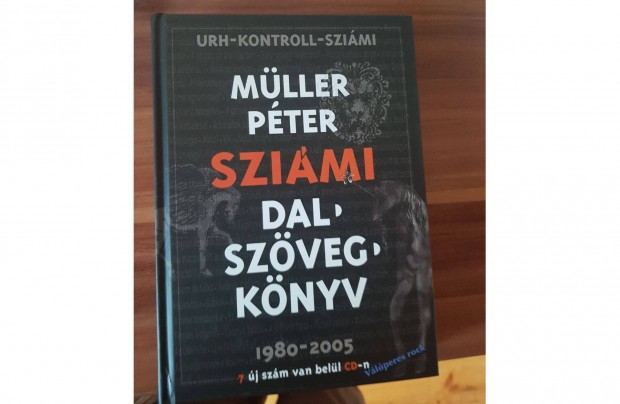Mller Pter Szimi - Dalszvegknyv (CD-vel) URH/Kontroll/Szimi