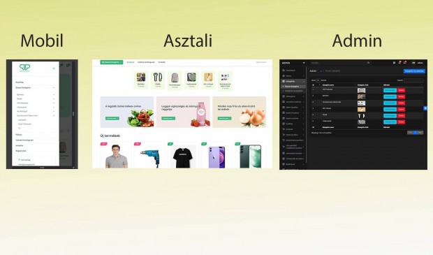 Multi Webshop (tbb eladt kezel) szoftver elad