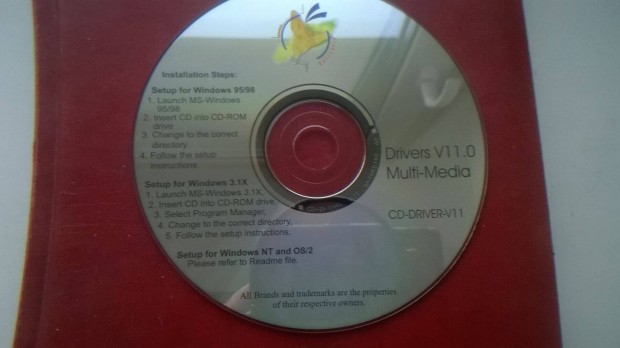 Multi-media driver CD ,hasznlt