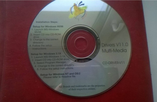 Multi-media driver CD ,hasznlt