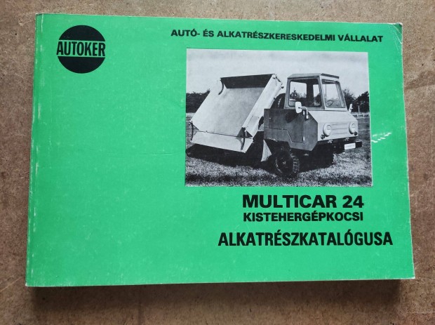 Multicar 24 alkatrszkatalgus