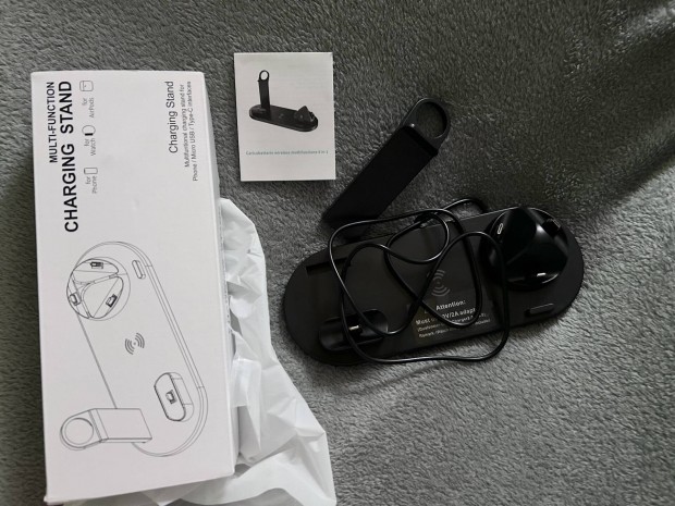 Multifunkciós töltő ( telefon, óra, airpods)