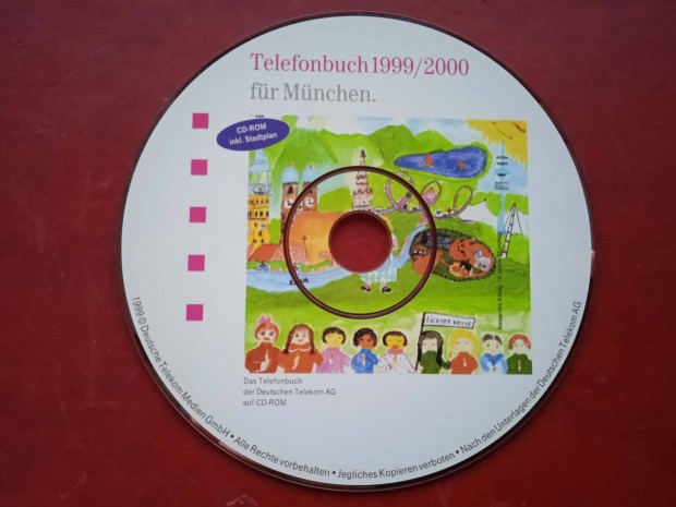 Mnchen telefonknyv CD , 1999-2000