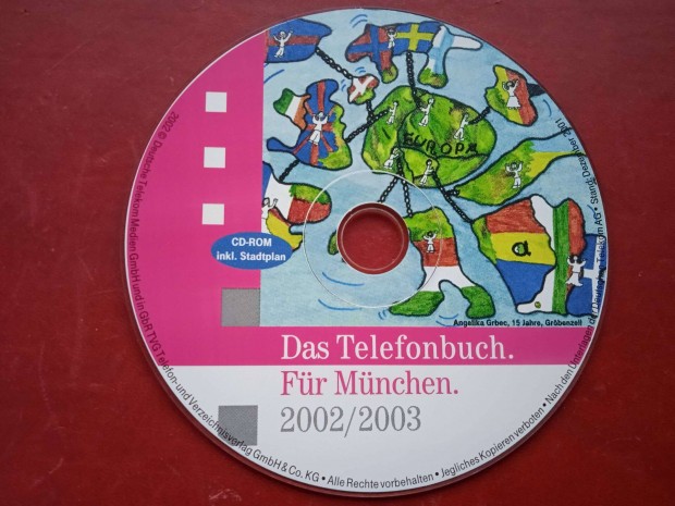 Mnchen telefonknyv CD , 2002-2003