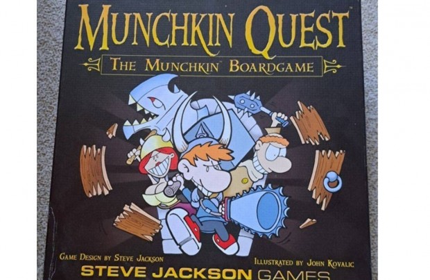 Munchkin Quest Boardgame (angol)