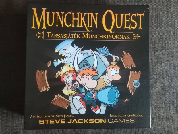 Munchkin Quest tbls pardia trsasjtk