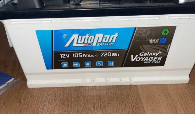 Munkaakuml�tor 105 Ah, 720 Wh