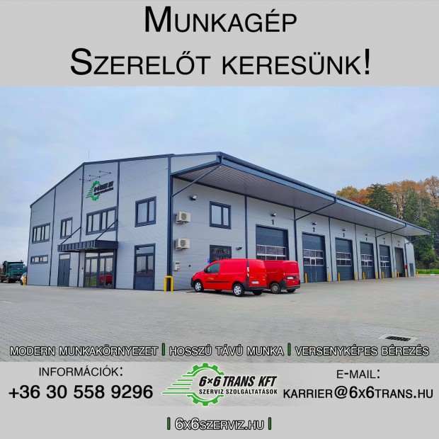 Munkagép szerelő