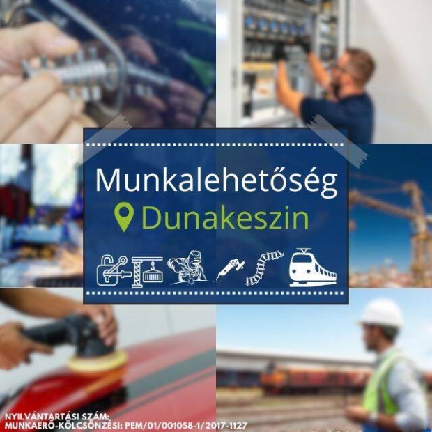Munkalehetőség Dunakeszin