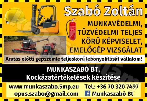 Munkavdelem Tzvdelem!