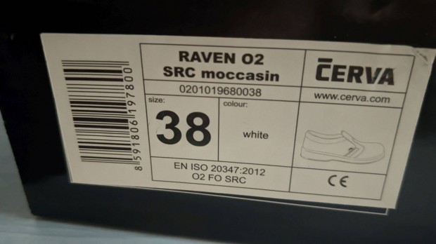 Munkavédelmi cipő 38-as újszerű