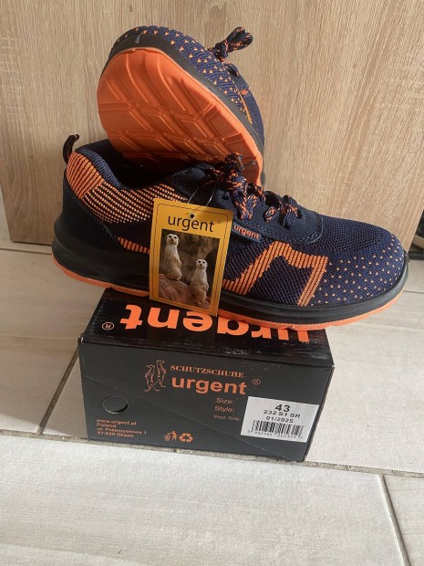 Munkavédelmi félcipő új 43 Urgent