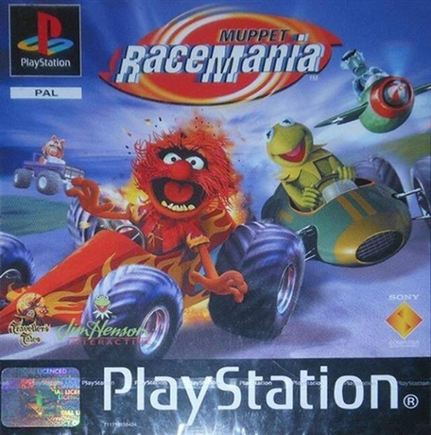 Muppet Racemania, Boxed PS1 jtk