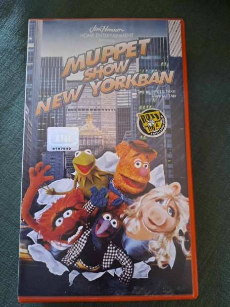 Muppet Show New Yorkban VHS